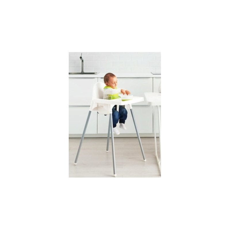 Kinderhochstuhl, Weiß für Wohnen und Sitzen – Detailansicht 3