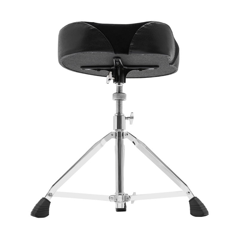 Klappbarer Trommelhocker, Schwarz+Silber für Wohnzimmer und Zuhause – Detailansicht 9