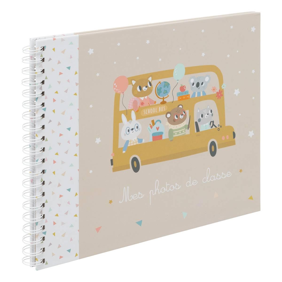 Klassenfotoalbum, Beige für Alltag und Zuhause – Hauptansicht