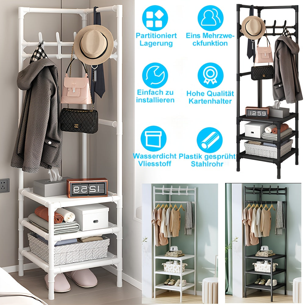 Kleiderbügel, Metall für Kleiderschrank und Schlafzimmer – Detailansicht 3