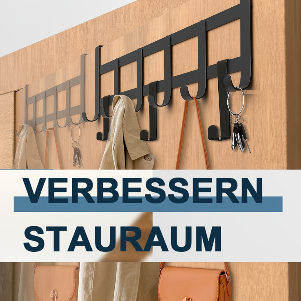 Kleiderbügel, Schwarz für Kleiderschrank – Detailansicht 10