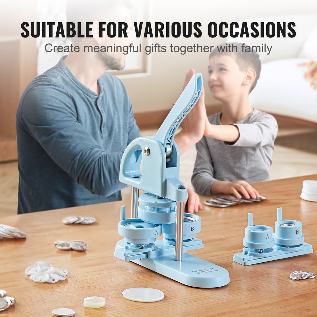 Knopfmaschine, 2,28 Zoll für Kinder DIY Geschenke und Alltag – Detailansicht 6