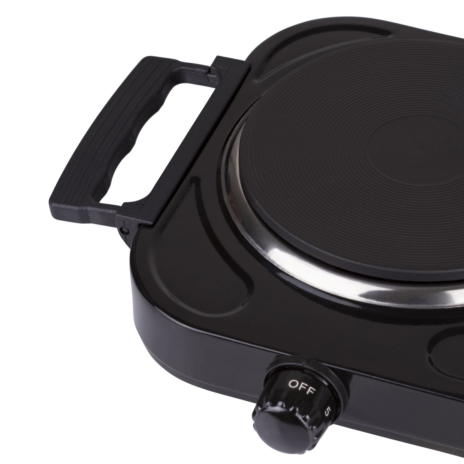 Kochplatte doppelt, 155 mm für Camping und Reisen – Detailansicht 6