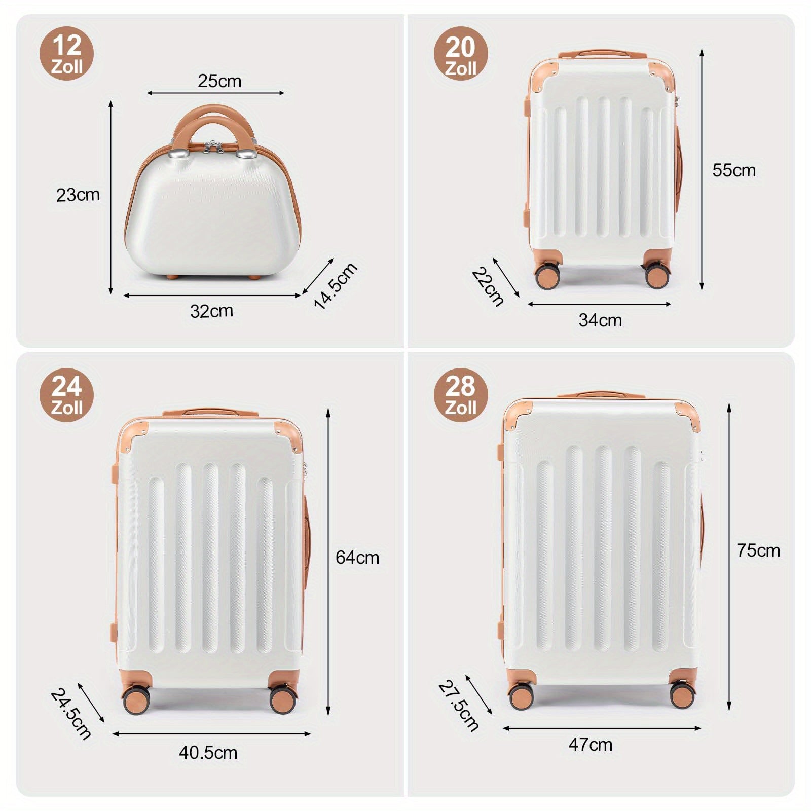 Koffer, Aluminium für Alltag und Zuhause – Detailansicht 5