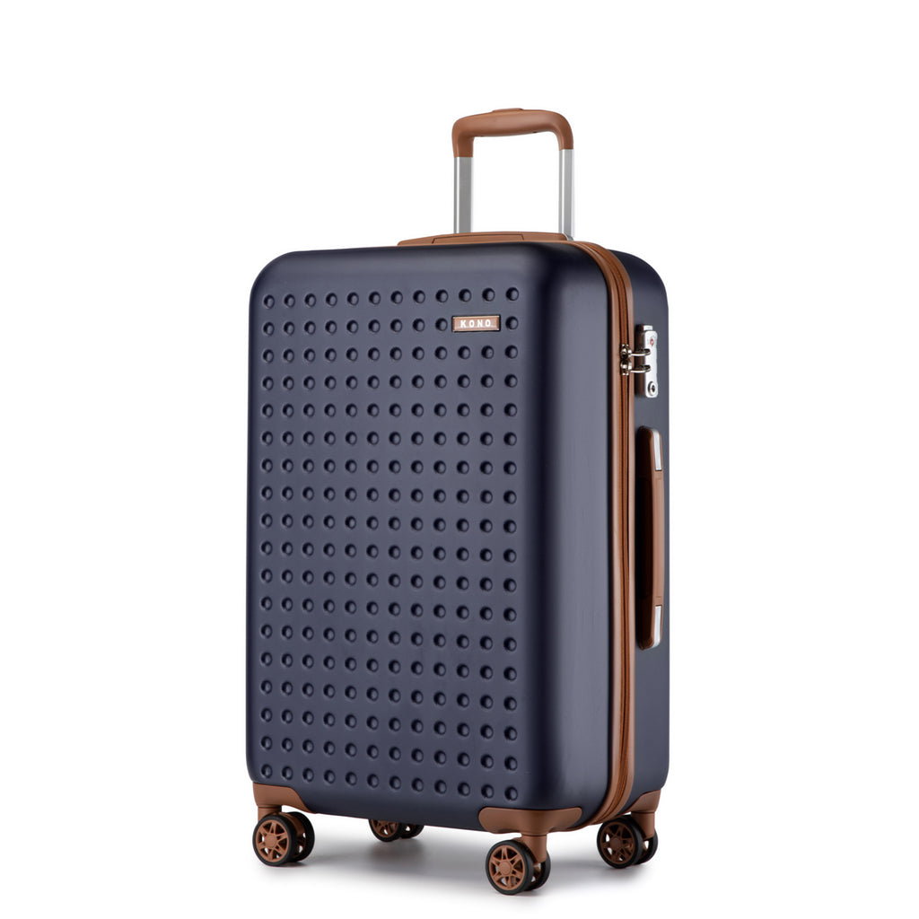 Koffer, Creme/Braun für Reisen – Detailansicht 11