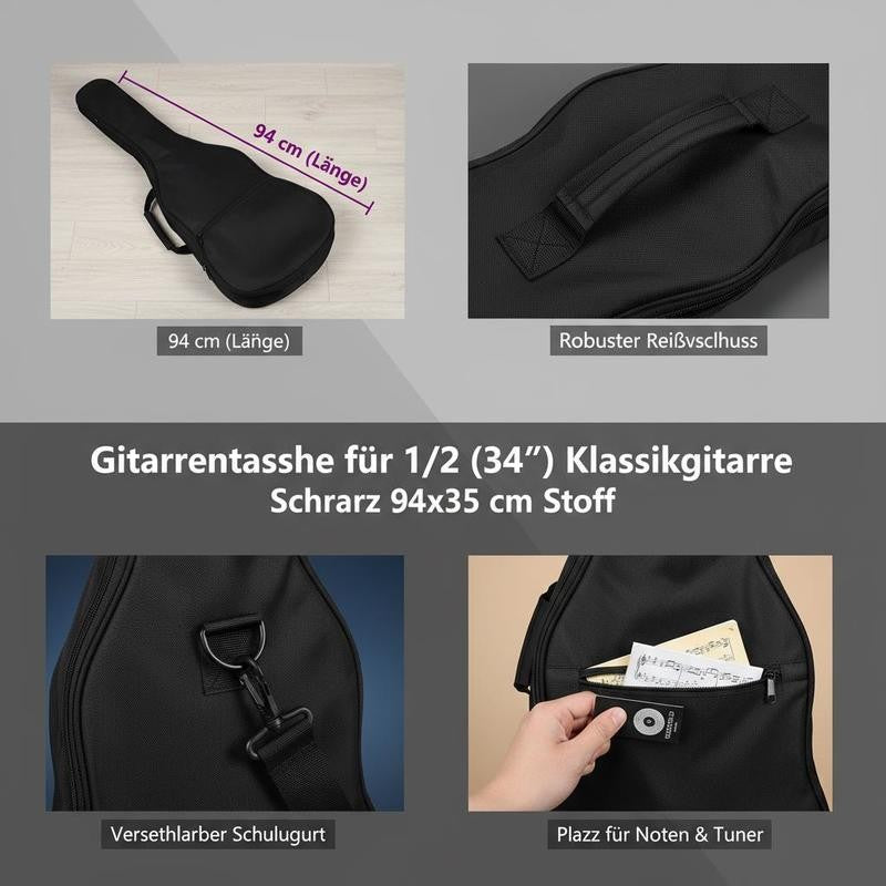 Koffer, Schwarz für Transport und Alltag – Detailansicht 5