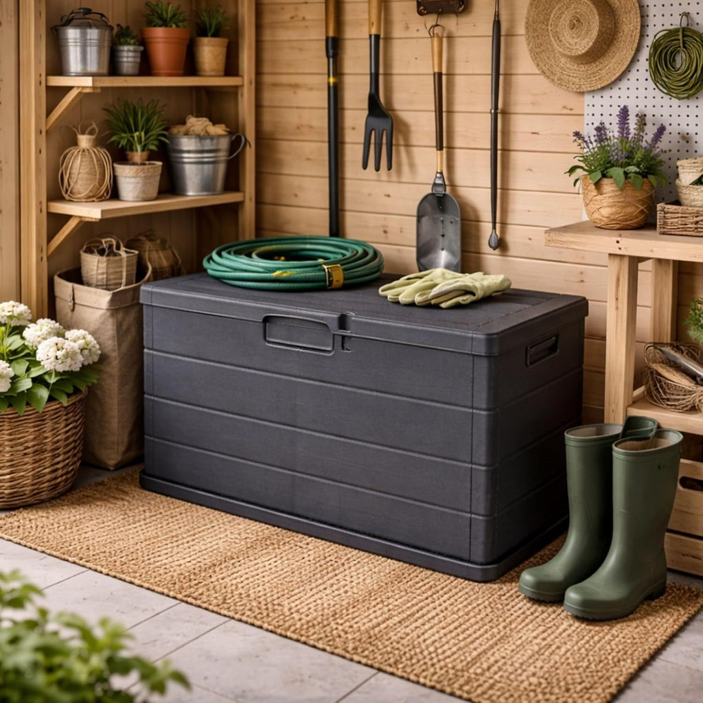 Koffer, wasserdicht für Garten und Terrasse – Detailansicht 3