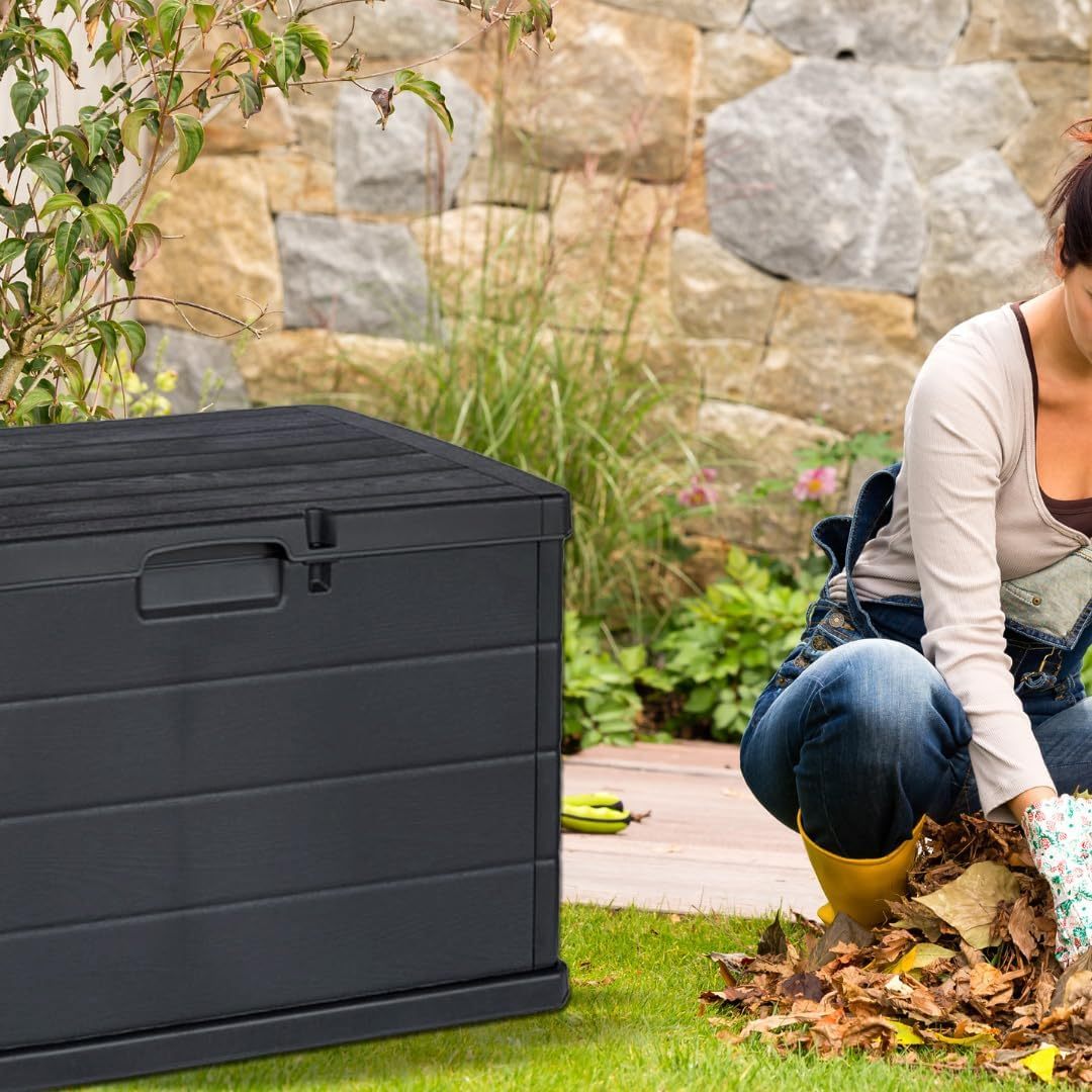 Koffer, wasserdicht für Garten und Terrasse – Detailansicht 12