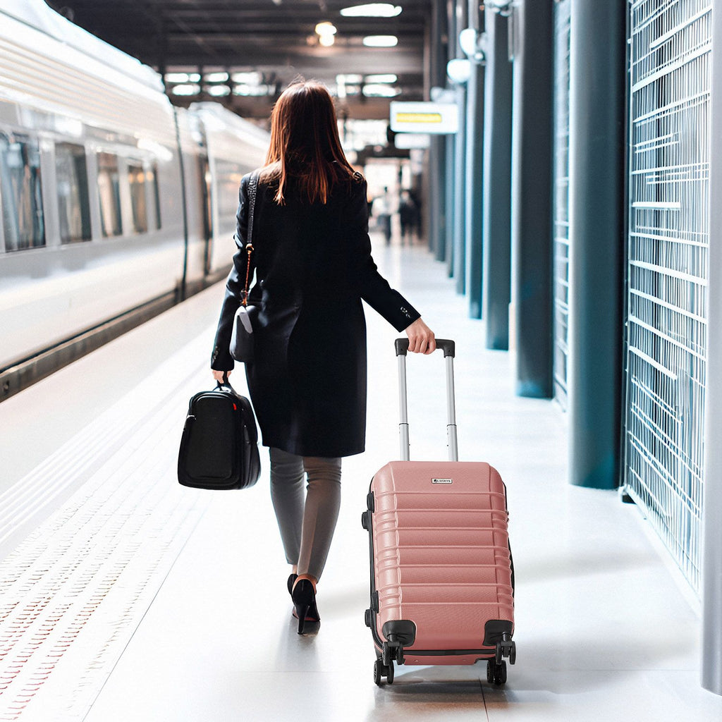 Kofferset, mit Teleskopgriff für Alltag und Zuhause – Detailansicht 27