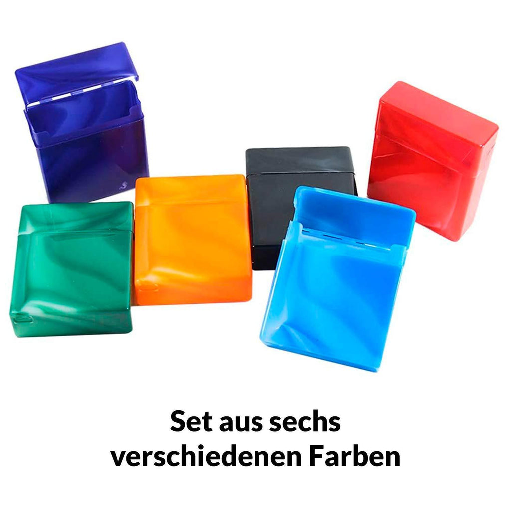 kogu® Set, Kunststoff für je 25 Zigaretten, bunte und unterwegs – Detailansicht 7