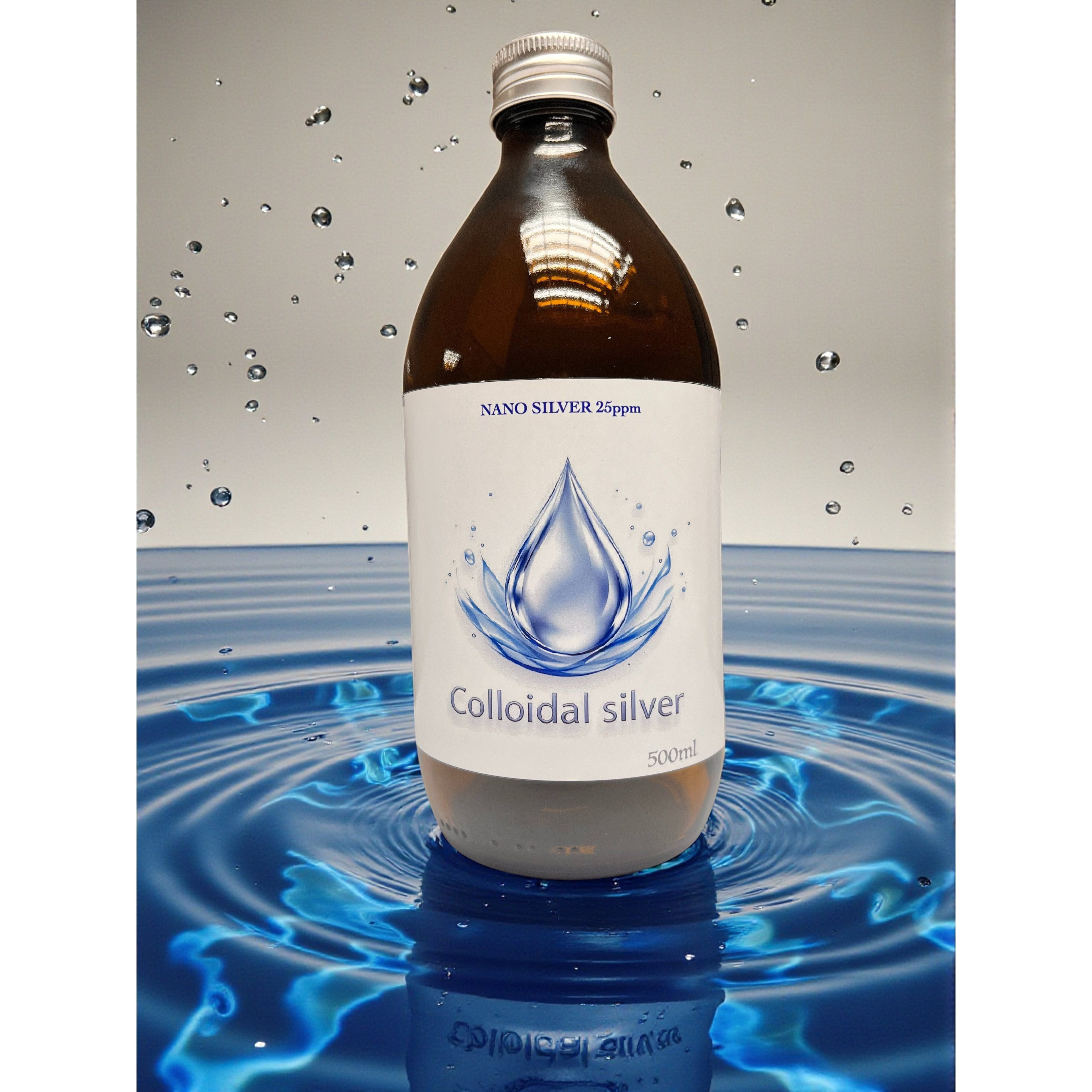 Kolloid Silber, 500ml für Alltag und Zuhause – Detailansicht 3