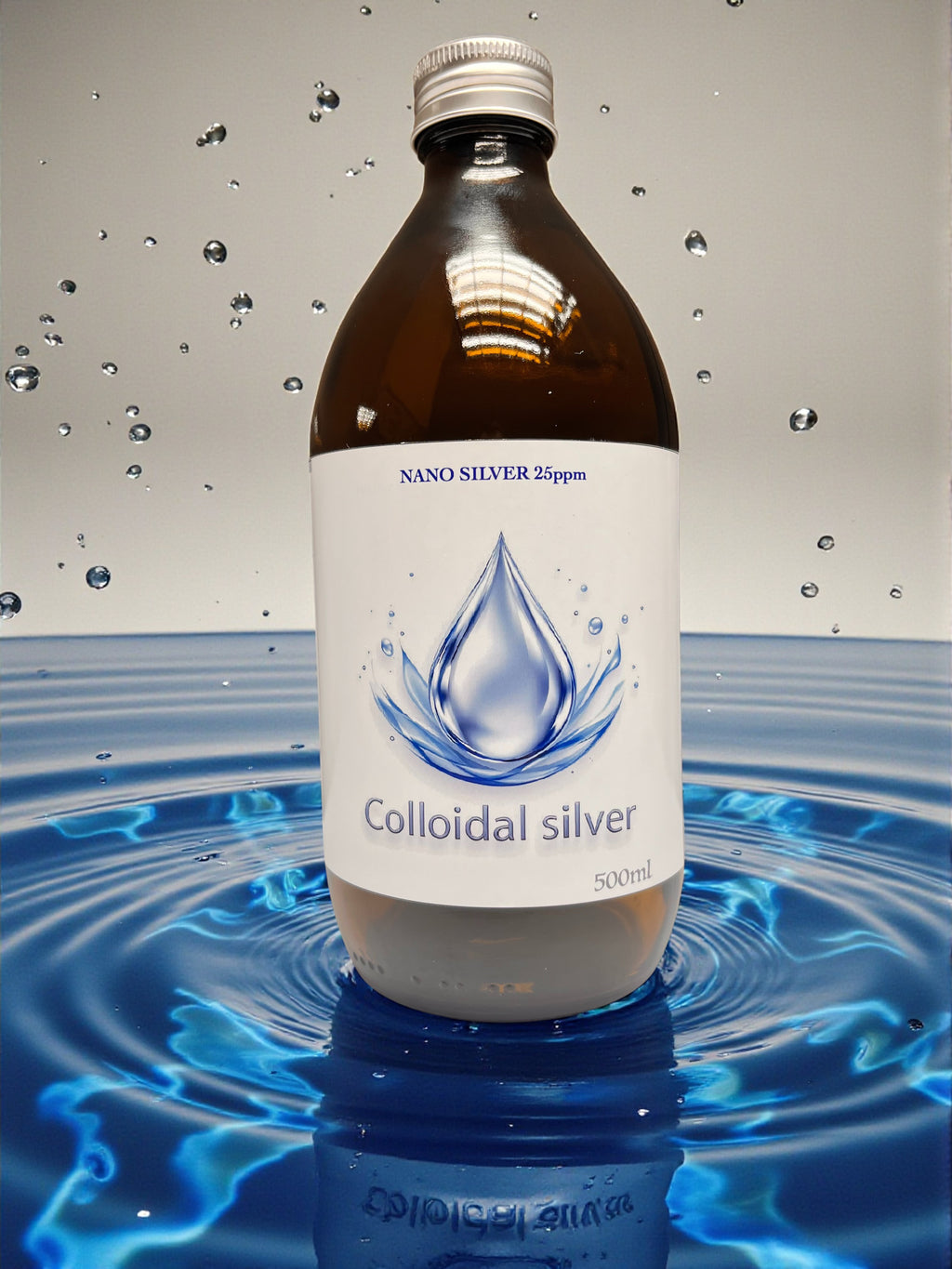Kolloid Silber, 500ml für Alltag und Zuhause – Detailansicht 5