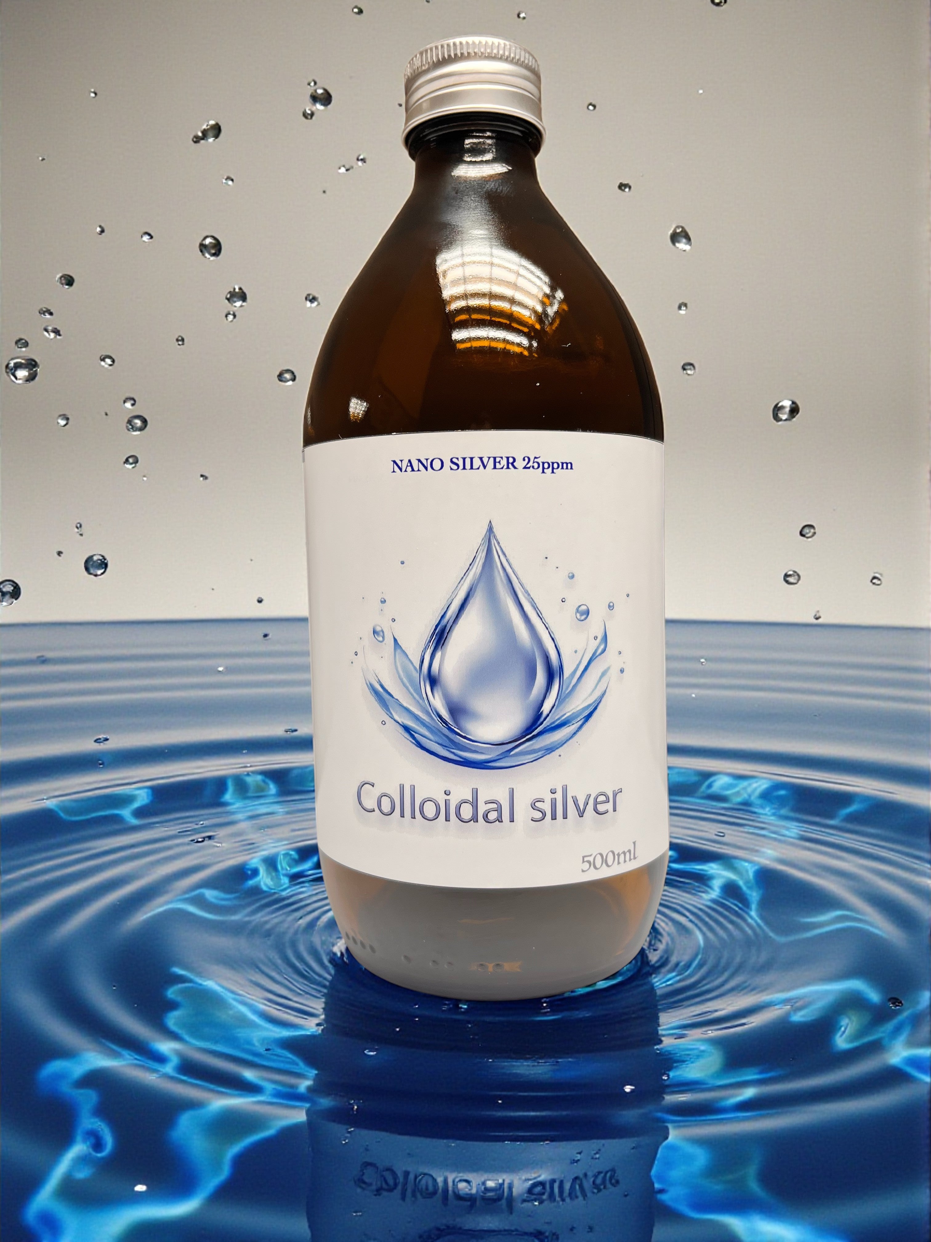Kolloid Silber, 500ml für Alltag und Zuhause – Detailansicht 5