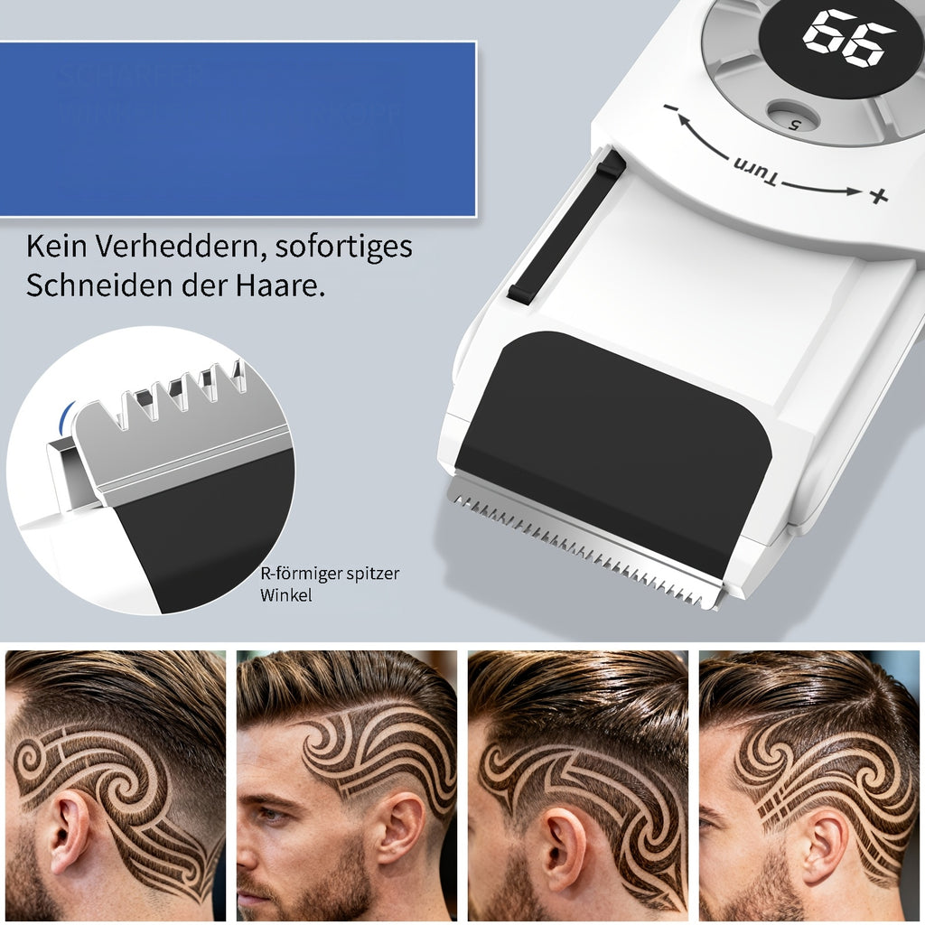 Kompaktes, Weiss für verschiedene Rasierlängen und Alltag – Detailansicht 2