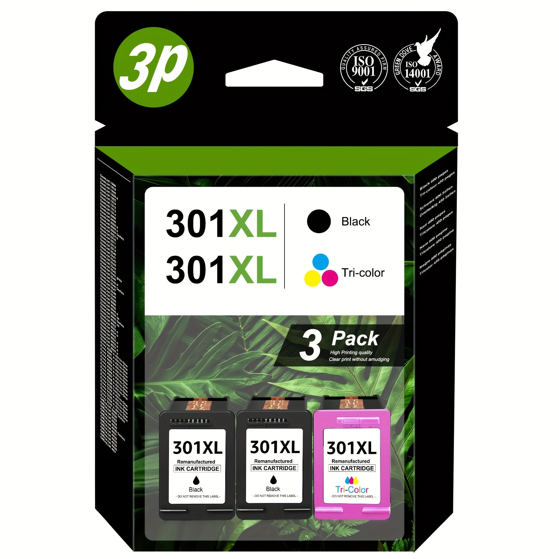 Kompatible Druckerpatronen, 1x Schwarz XL + 1x Farbe XL für Drucken zu Hause und Büro und Homeoffice – Detailansicht 8
