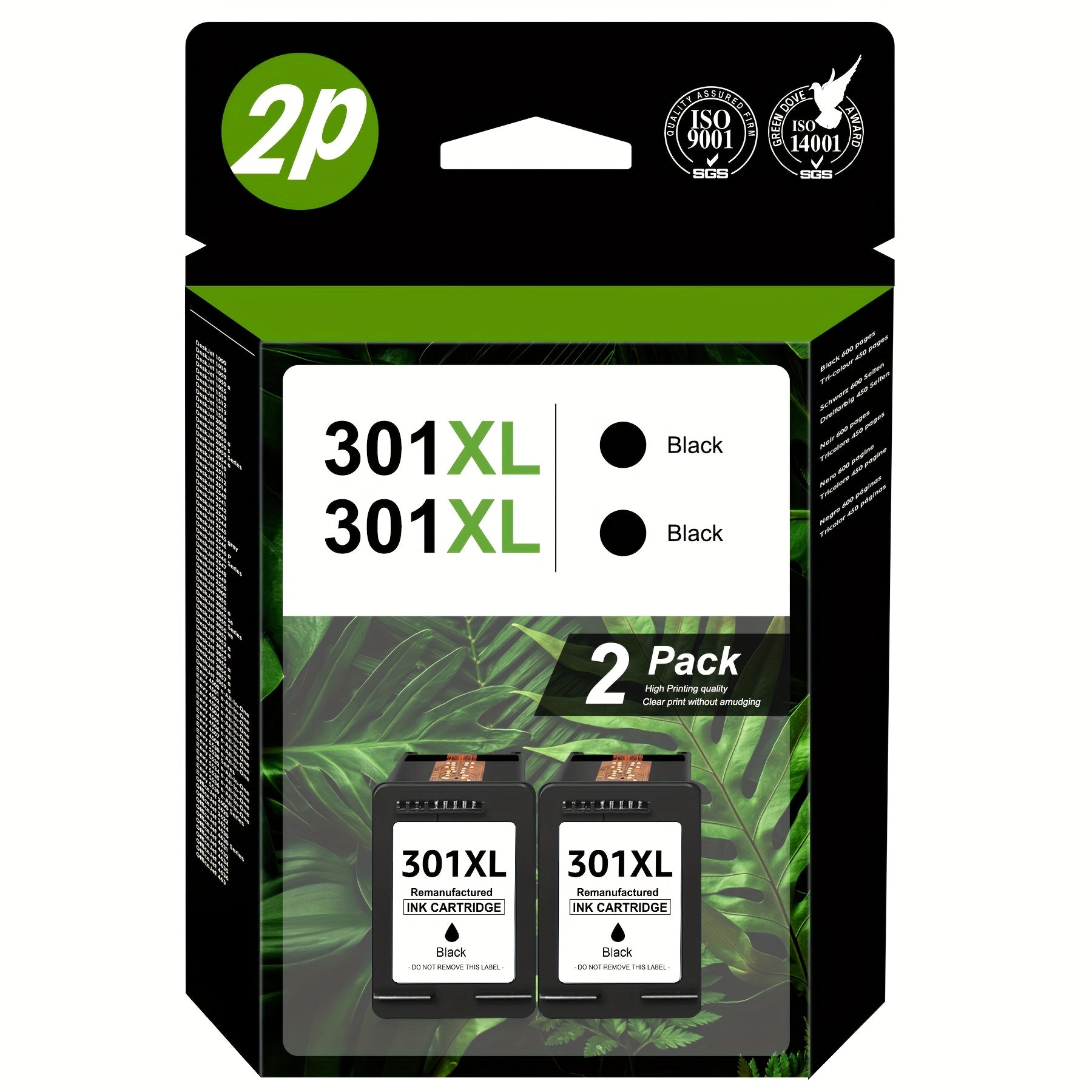 Kompatible Druckerpatronen, 2x Schwarz XL für Drucken zu Hause – Detailansicht 6