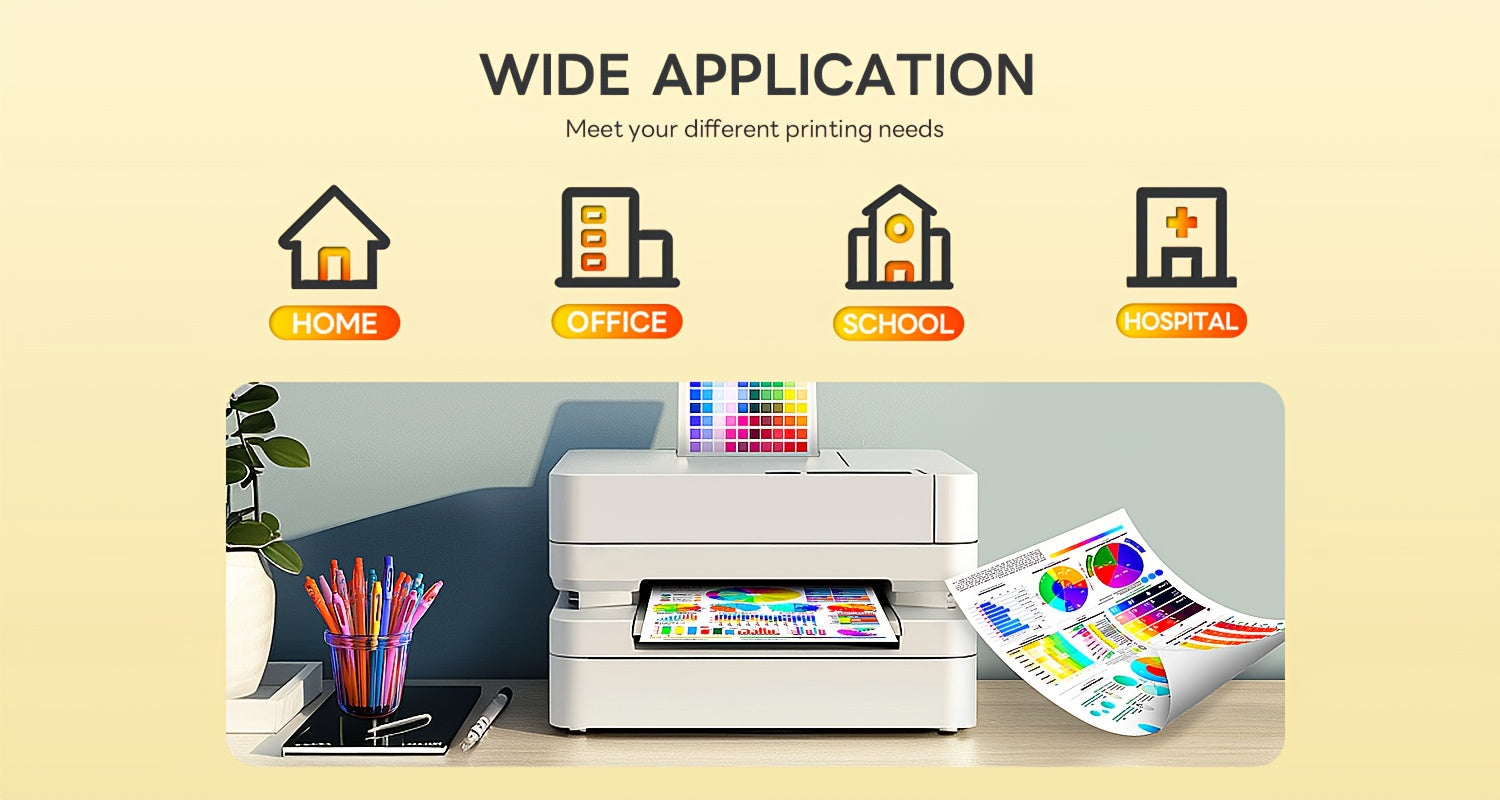 Kompatible Druckerpatronen, 305XL Schwarz + Farbe für Büro und Homeoffice und Drucken zu Hause – Detailansicht 3