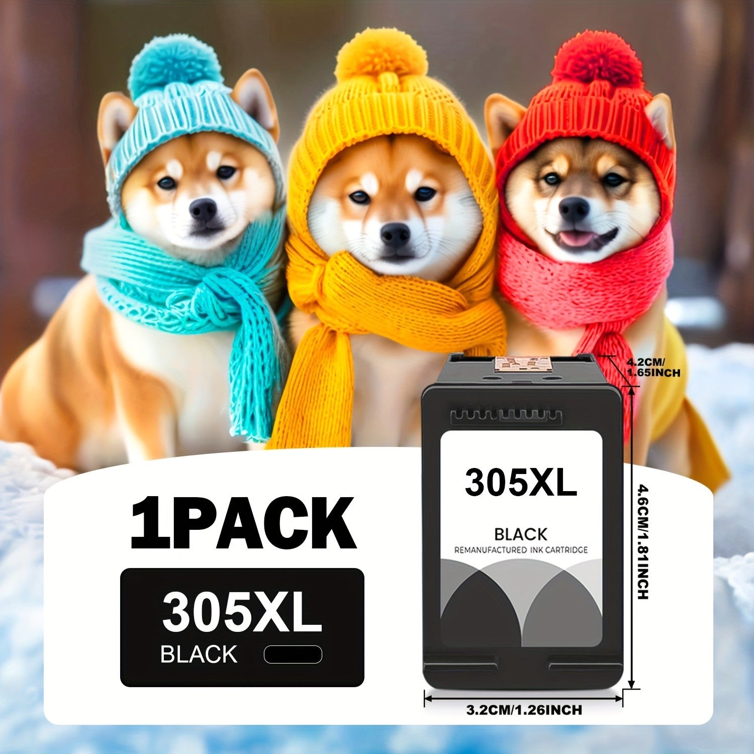 Kompatible Druckerpatronen, 305XL Schwarz + Farbe für Drucken zu Hause – Detailansicht 16