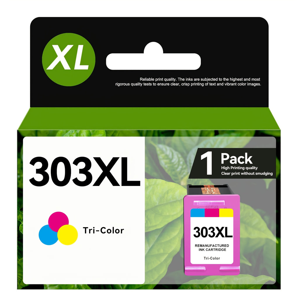 Kompatible Druckerpatronen, 3er-Pack (2x Schwarz + 1x Farbe) für Drucken zu Hause und Büro und Homeoffice – Hauptansicht