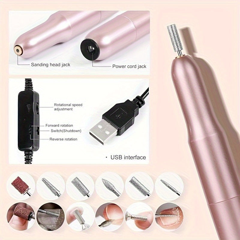 Komplettes Acrylnagel-Set, LED-Beleuchtung für Nagel und DIY-Maniküre – Detailansicht 8