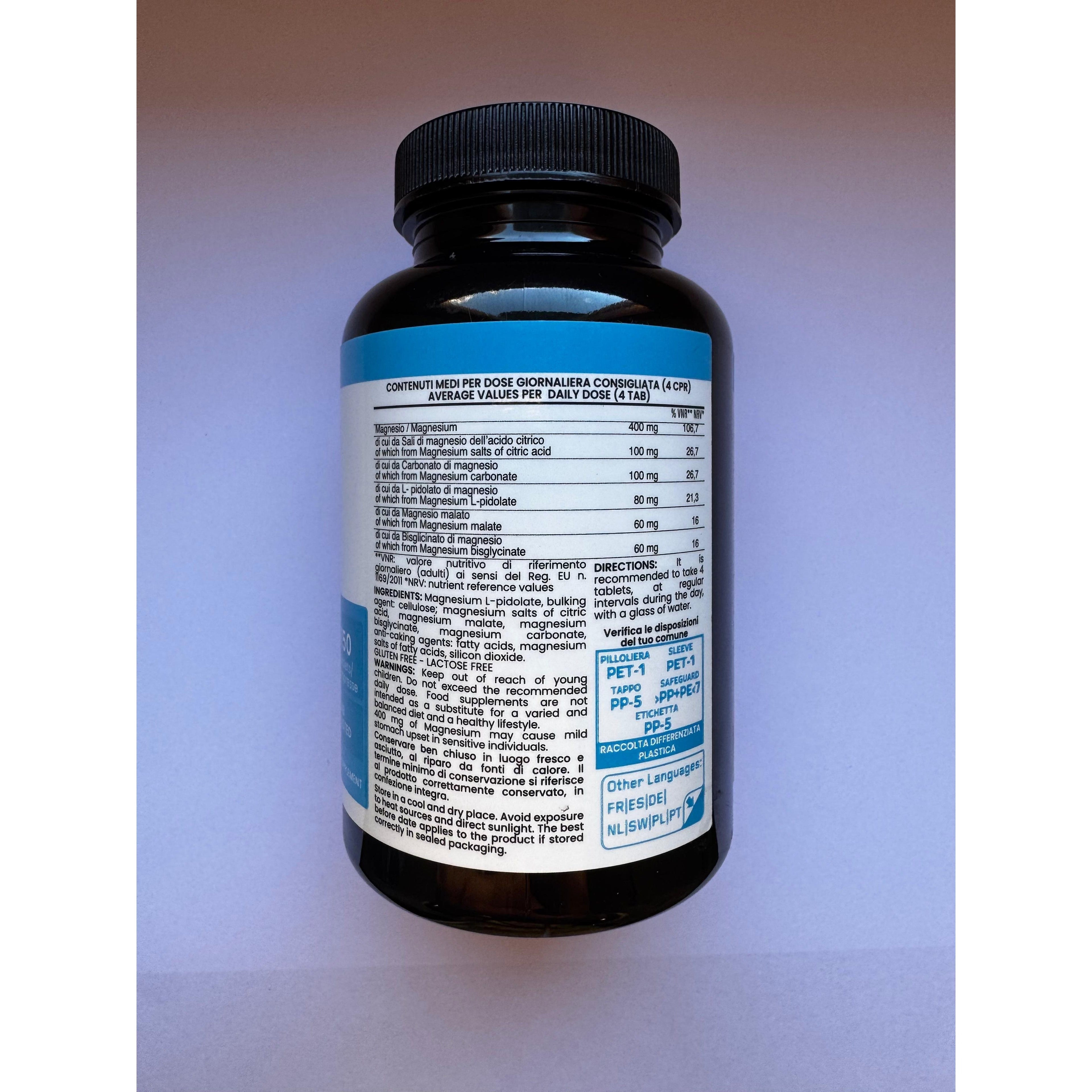 Komplettes Magnesium Vitastrong, 5 Magnesiumquellen: Bisglycinat für Fahrzeug und unterwegs – Detailansicht 9