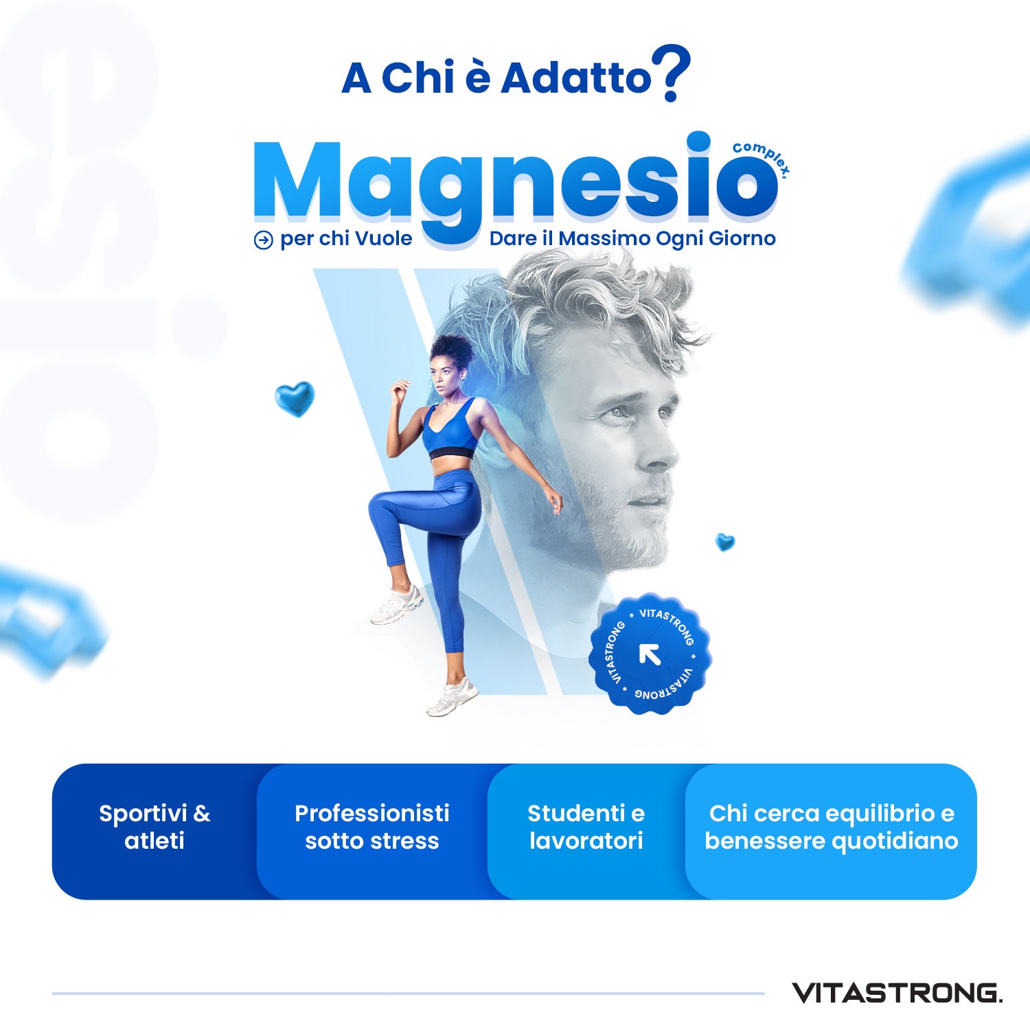 Komplettes Magnesium Vitastrong, 5 Magnesiumquellen: Bisglycinat für Fahrzeug und unterwegs – Detailansicht 16