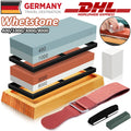 Komplettes Messerschärfstein-Set, Doppelkörnung 400/1000 3000/8000 für Alltag und Zuhause – Detailansicht 9