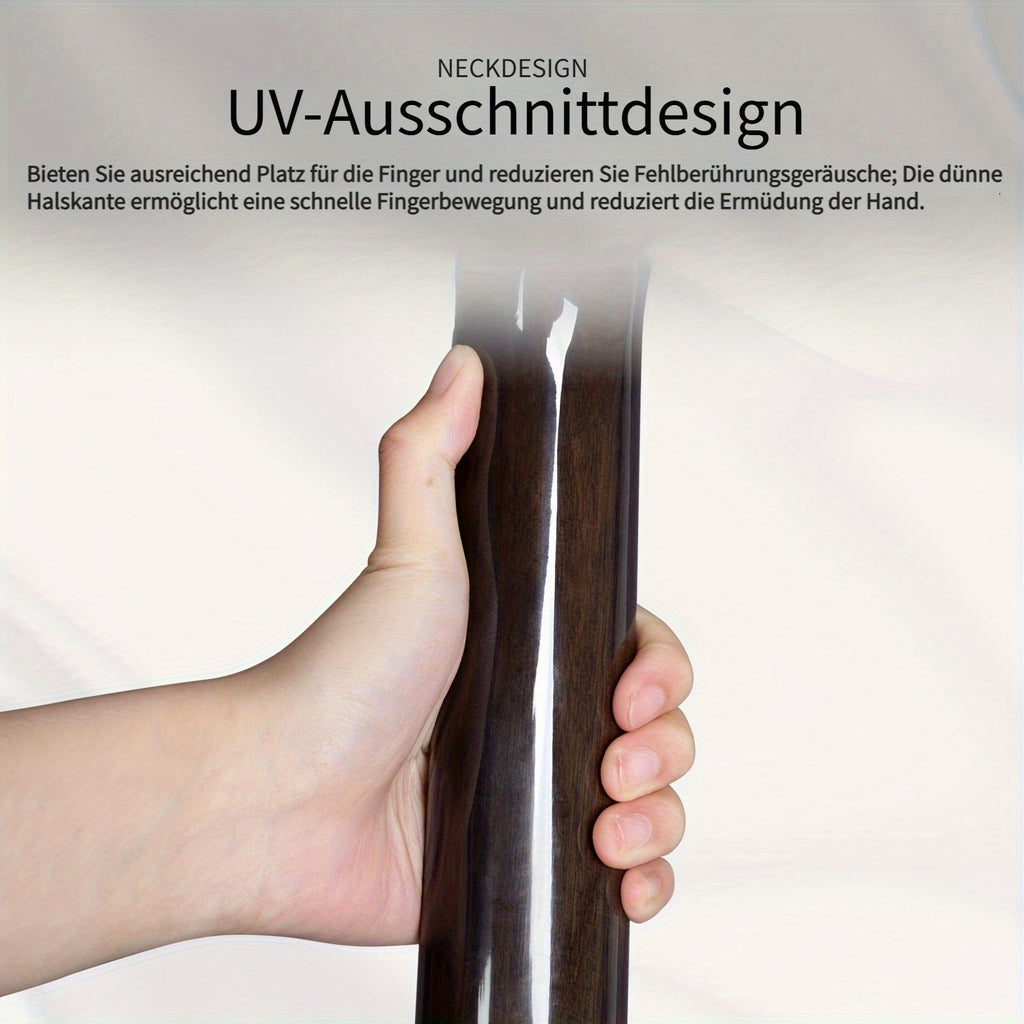 Konzertgitarre, Grau für Anfänger und Alltag – Detailansicht 14