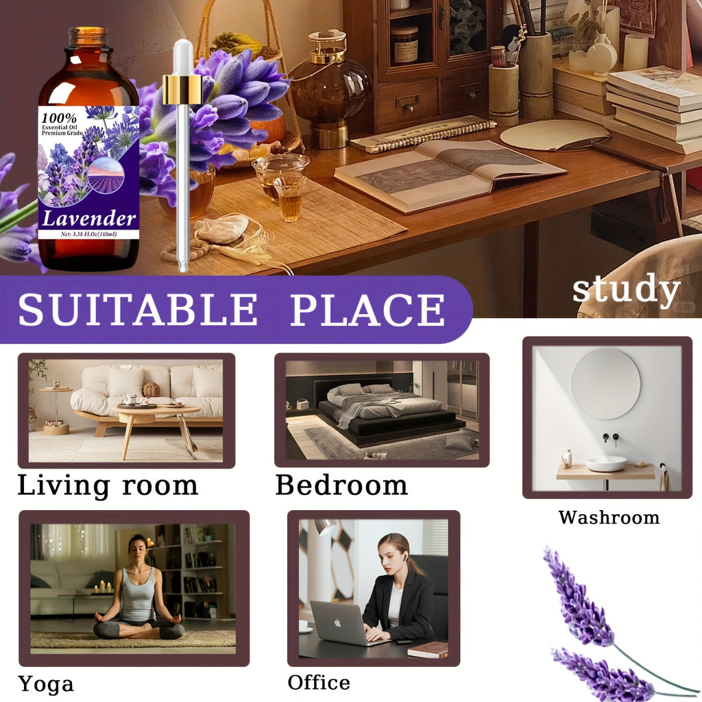 Körperöle, Lavendel Ätherisches Öl für Badezimmer und Haushalt – Detailansicht 3