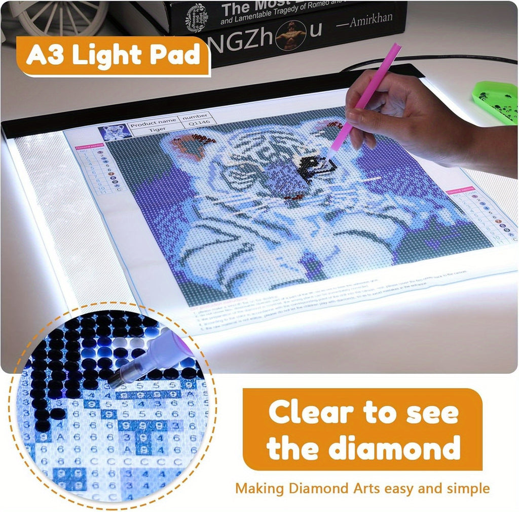 Kotatsu, LED-Beleuchtung für Kunstmalerei-sets und Diamant für Kunst-Ergänzungen verwendet – Detailansicht 13