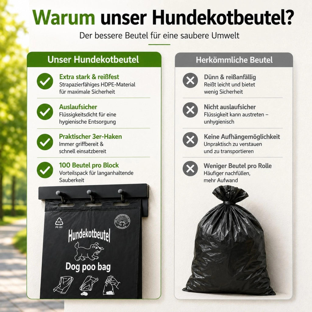 Kotbeutel, 3 cm für Haustiere und Zuhause – Detailansicht 7