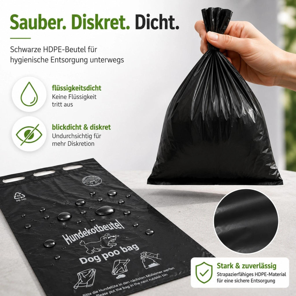 Kotbeutel, 3 cm für Haustiere und Zuhause – Detailansicht 11