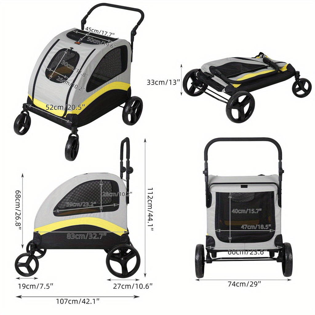 Küchen-Rollwagen, 4 Räder für Zuhause und Haustiere – Detailansicht 6