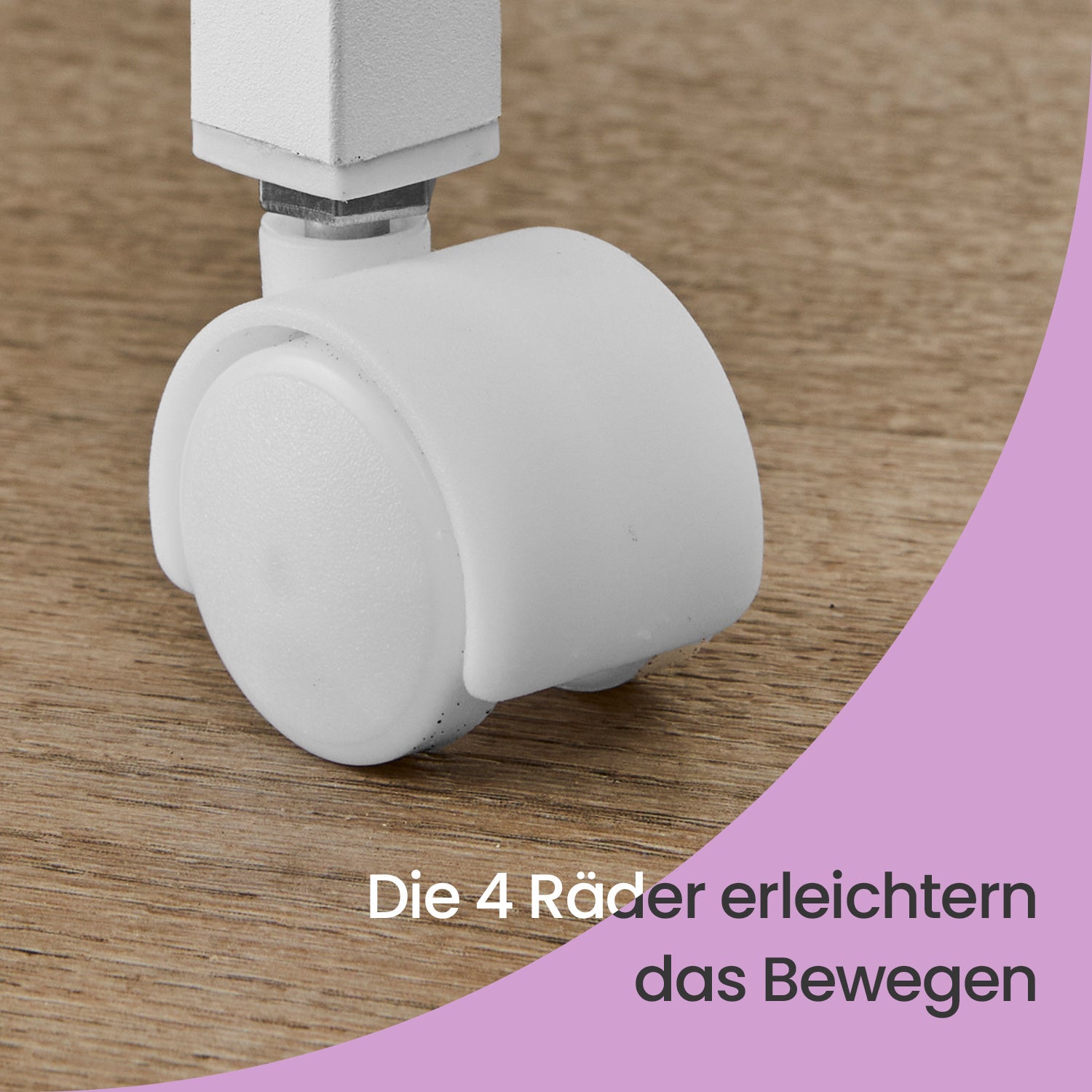 Küchen-Rollwagen, vintagebraun-schwarz für Essbereich – Detailansicht 8