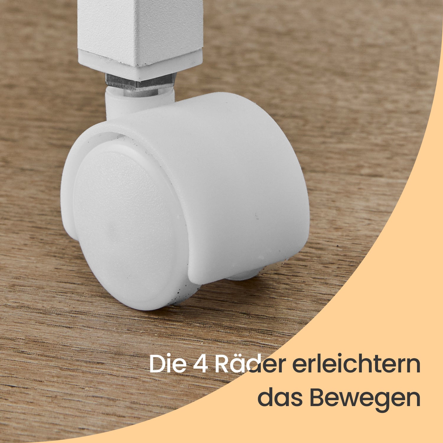 Küchen-Rollwagen, vintagebraun-schwarz für Essbereich – Detailansicht 22