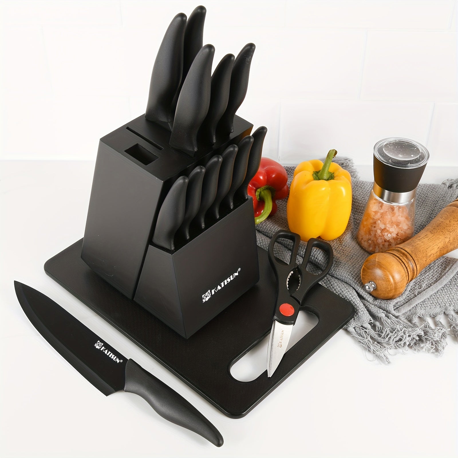 Küchenmesser-Set, ABS-Hartschale für Essbereich und Küche – Detailansicht 9