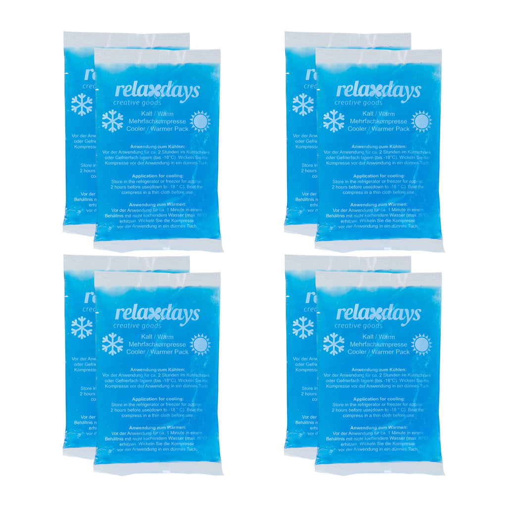 Kühlpads rechteckig 8er Set blau, 1 für Alltag und Zuhause – Detailansicht 5