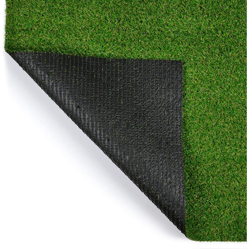 Kunststoffrasen Rolle, 40 mm Weiß für Garten und Terrasse – Detailansicht 4