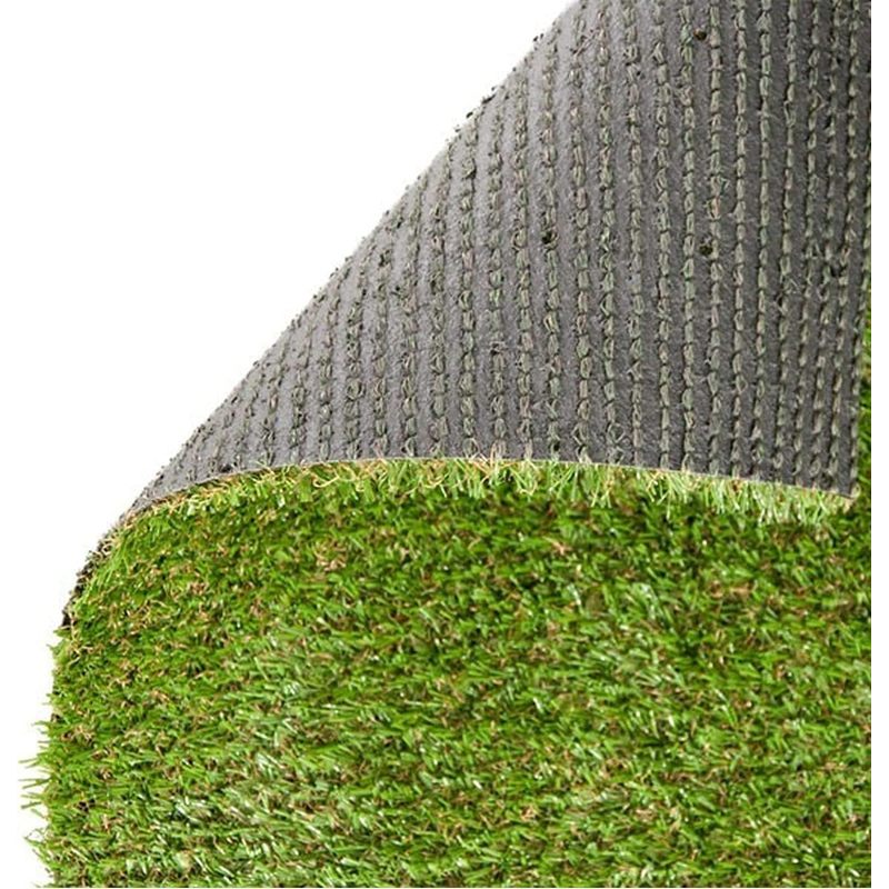 Kunststoffrasen Rolle, 40 mm Weiß für Garten und Terrasse – Detailansicht 29