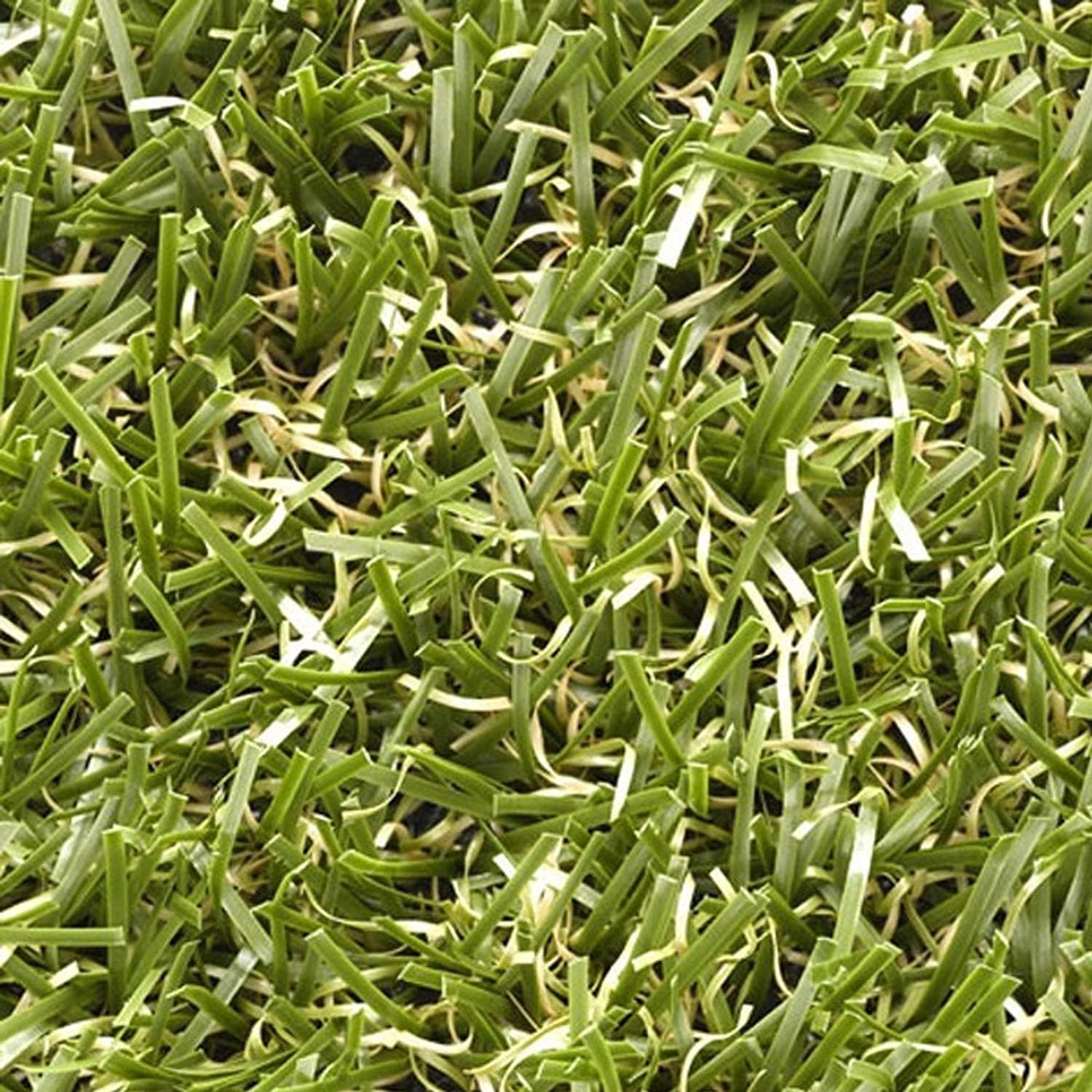 Kunststoffrasen Rolle, 40 mm Weiß für Garten und Terrasse – Detailansicht 37