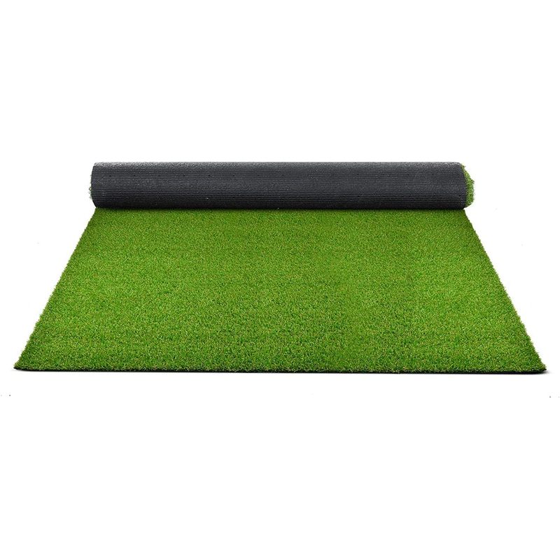Kunststoffrasen Rolle, 40 mm Weiß für Garten und Terrasse – Detailansicht 41