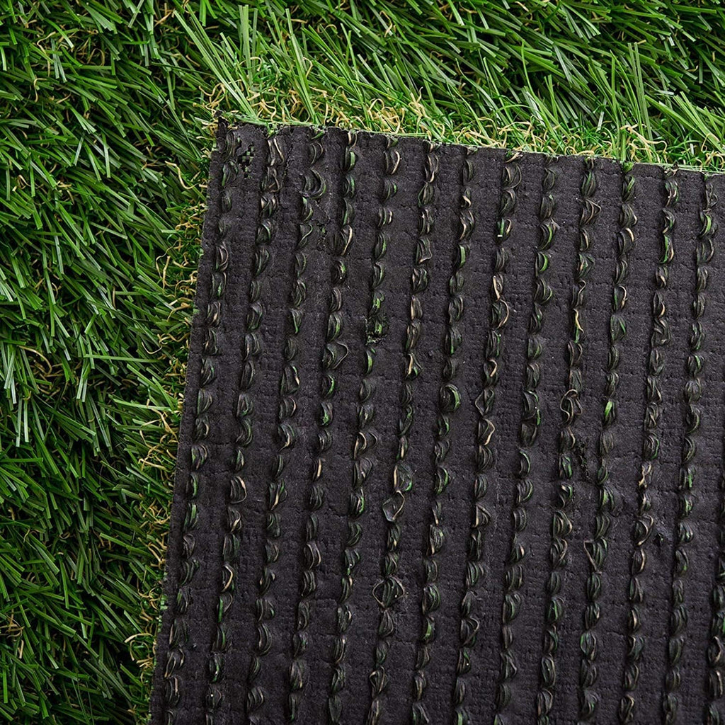 Kunststoffrasen Rolle, 40 mm Weiß für Garten und Terrasse – Detailansicht 66