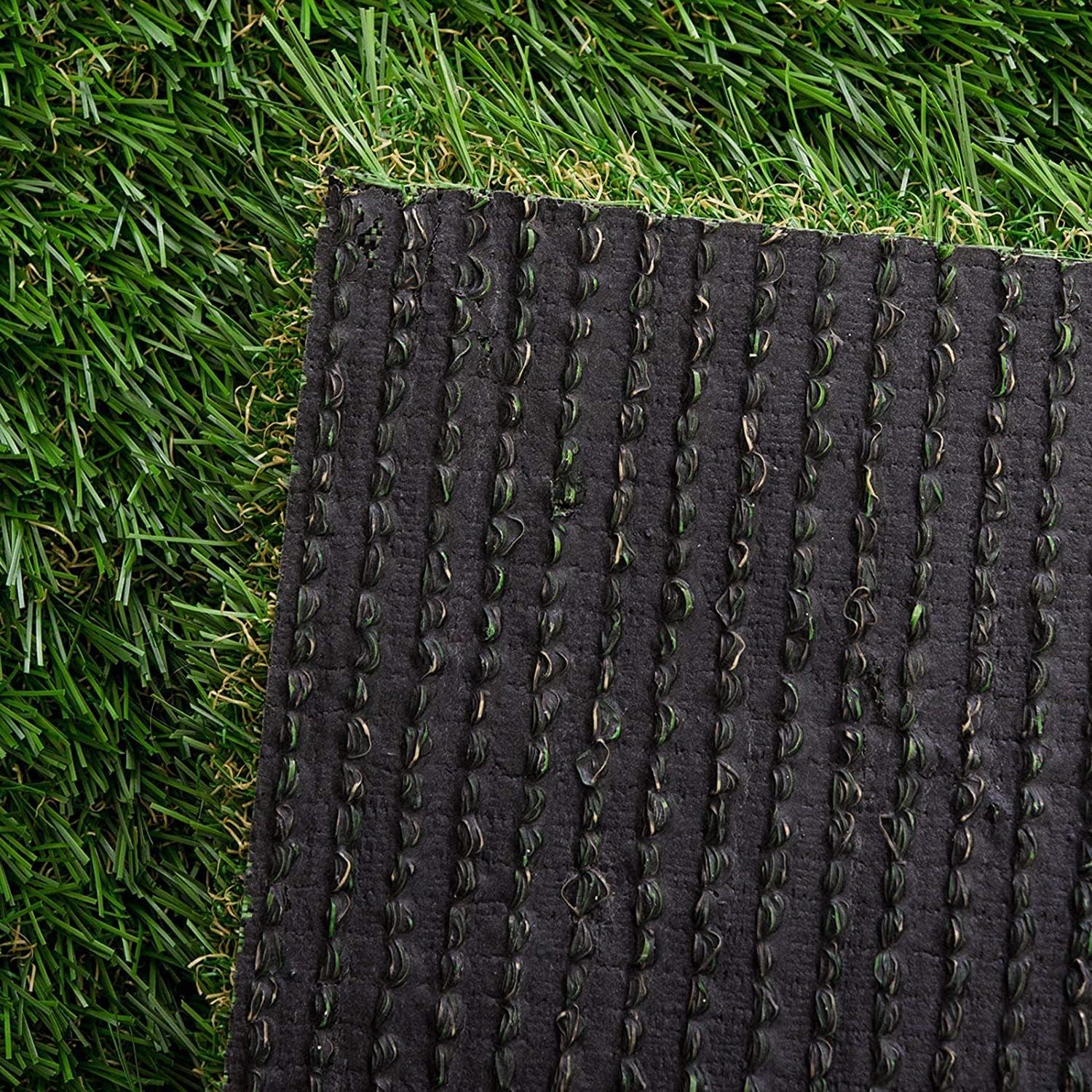 Kunststoffrasen Rolle, 40 mm Weiß für Garten und Terrasse – Detailansicht 66