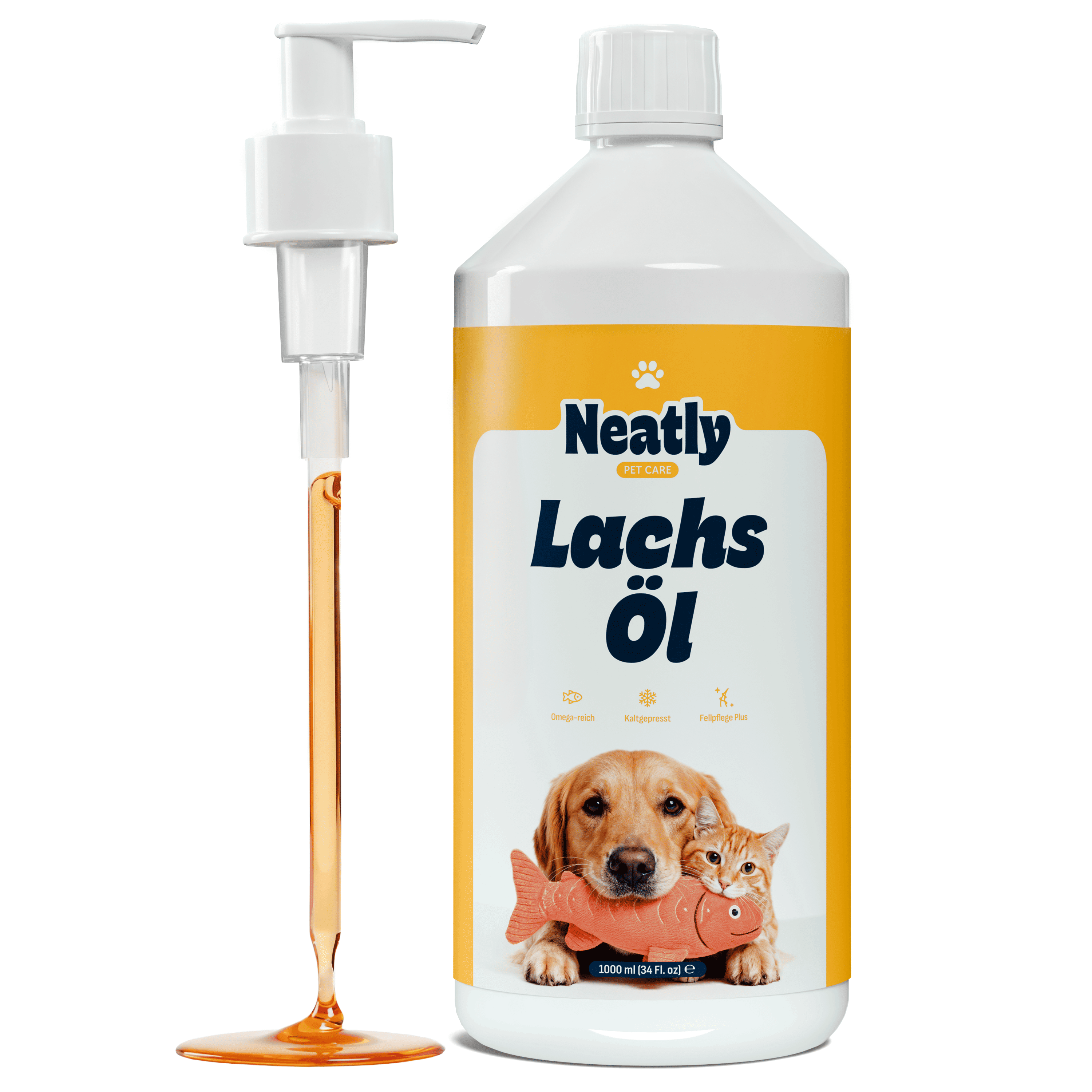 Lachsöl für Haustiere, 1L für Haustiere und Tierbedarf – Detailansicht 9