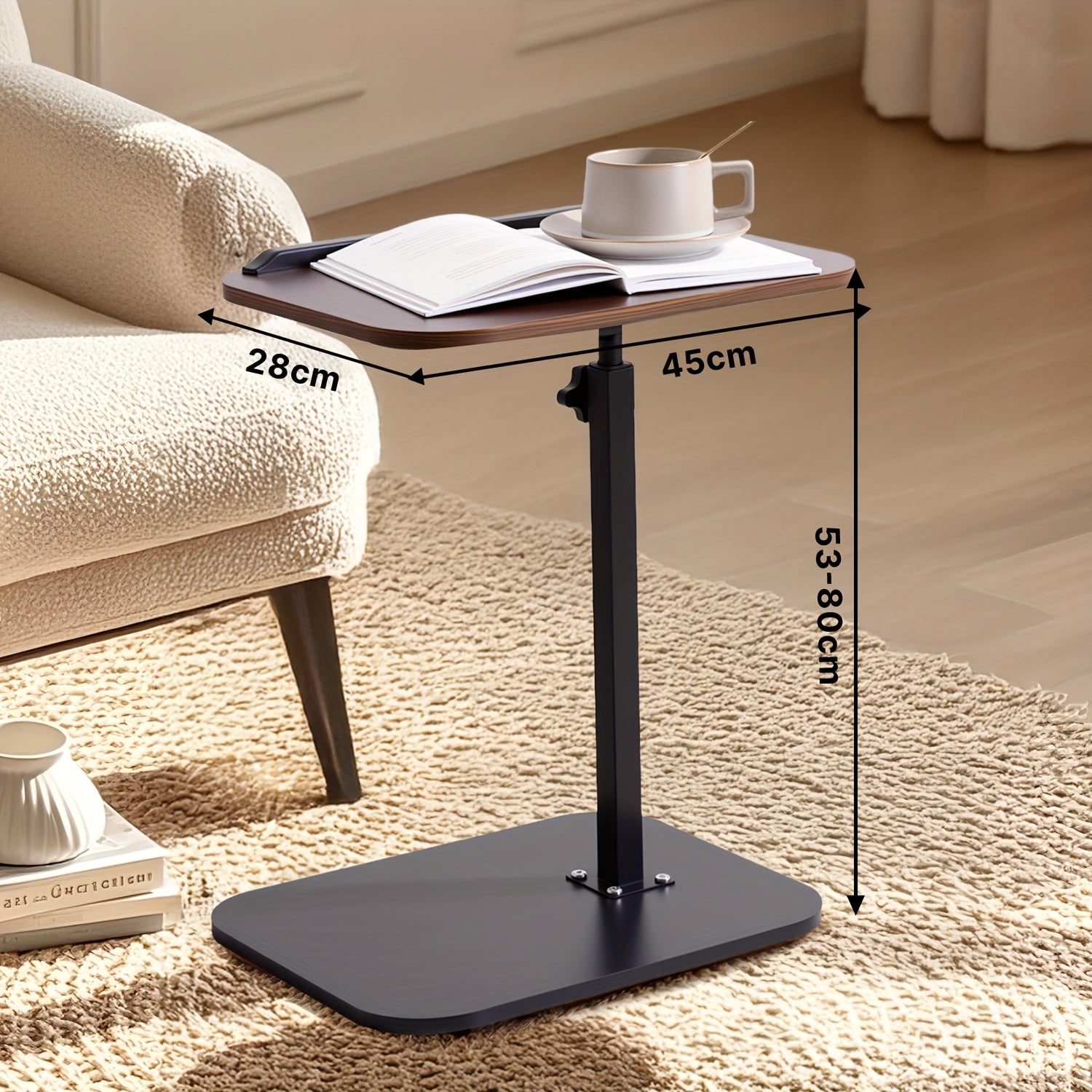 Laptoptisch fürs Bett, 360° drehbar für Bett – Detailansicht 8