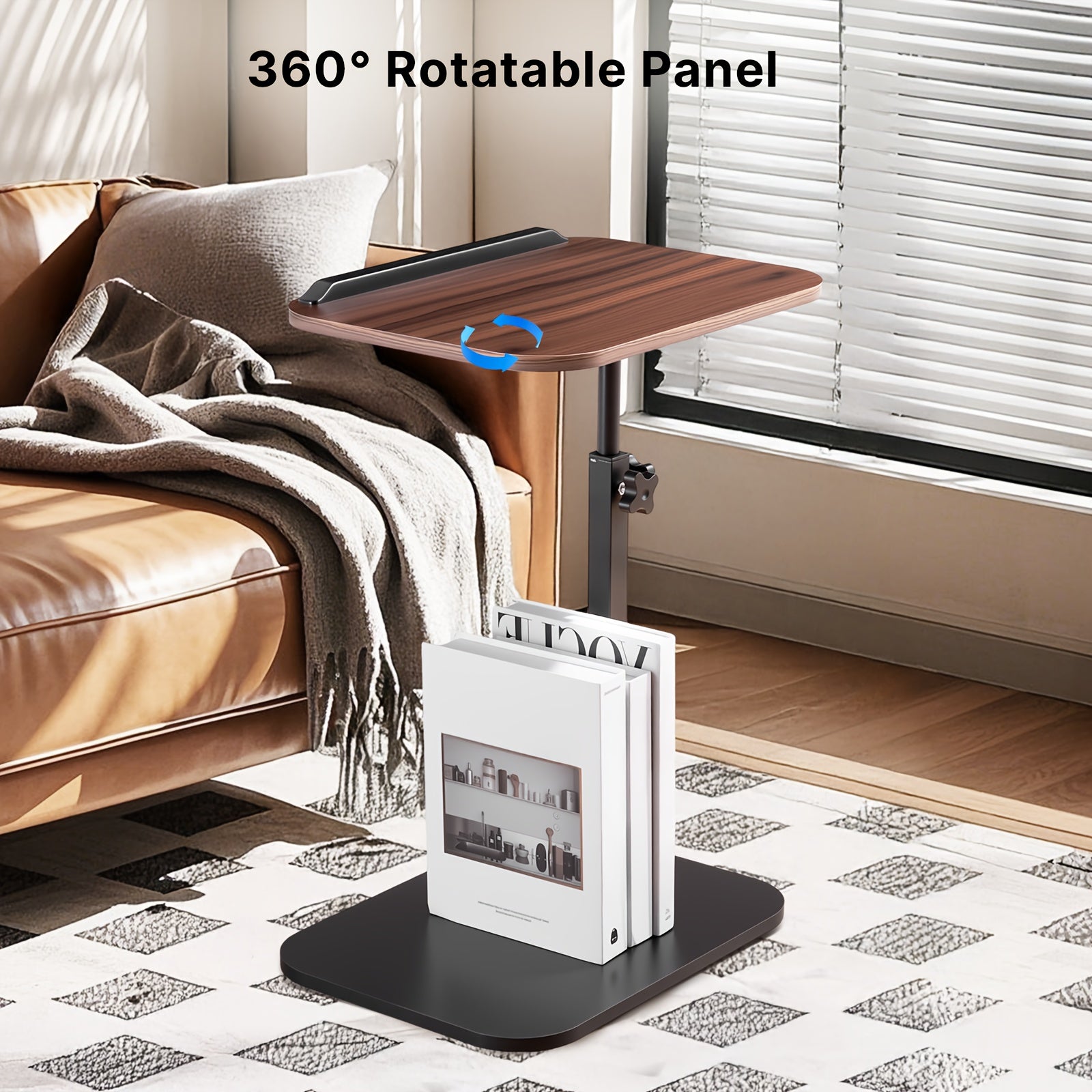 Laptoptisch fürs Bett, 360° drehbar für Sofa und Bett – Hauptansicht