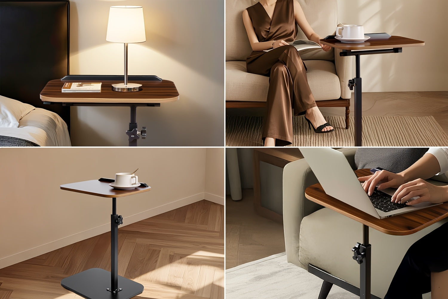 Laptoptisch fürs Bett, 360° drehbar für Sofa und Bett – Detailansicht 15