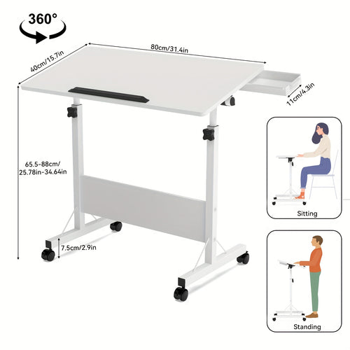 Laptoptisch fürs Bett, 89 cm für Bett und Sofa – Hauptansicht