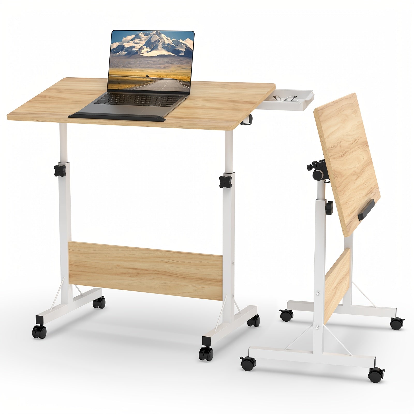 Laptoptisch fürs Bett, 89 cm für Bett und Sofa – Detailansicht 8