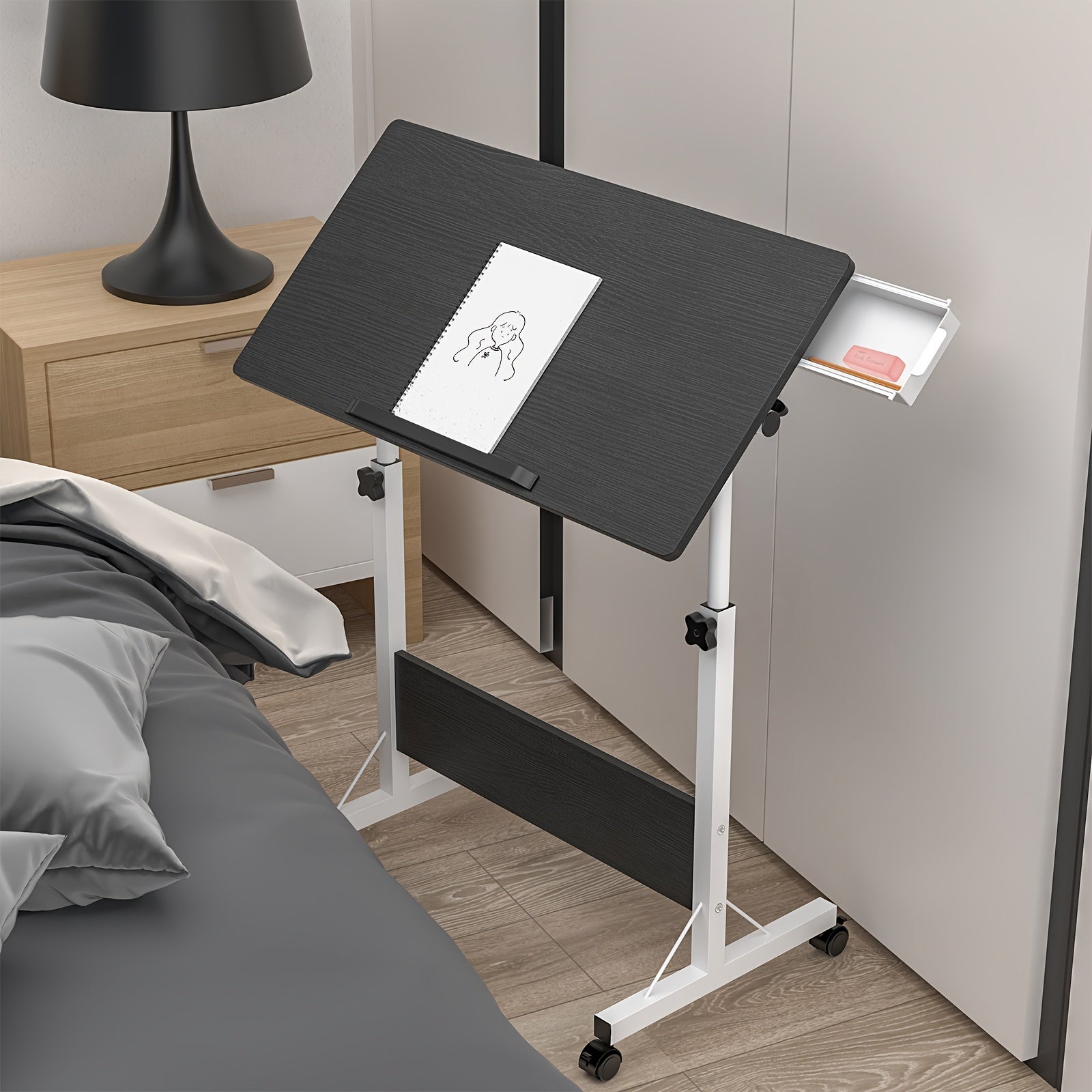 Laptoptisch fürs Bett, 89 cm für Bett und Sofa – Detailansicht 9